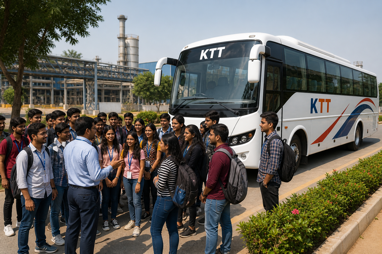 KTT college students educational tour